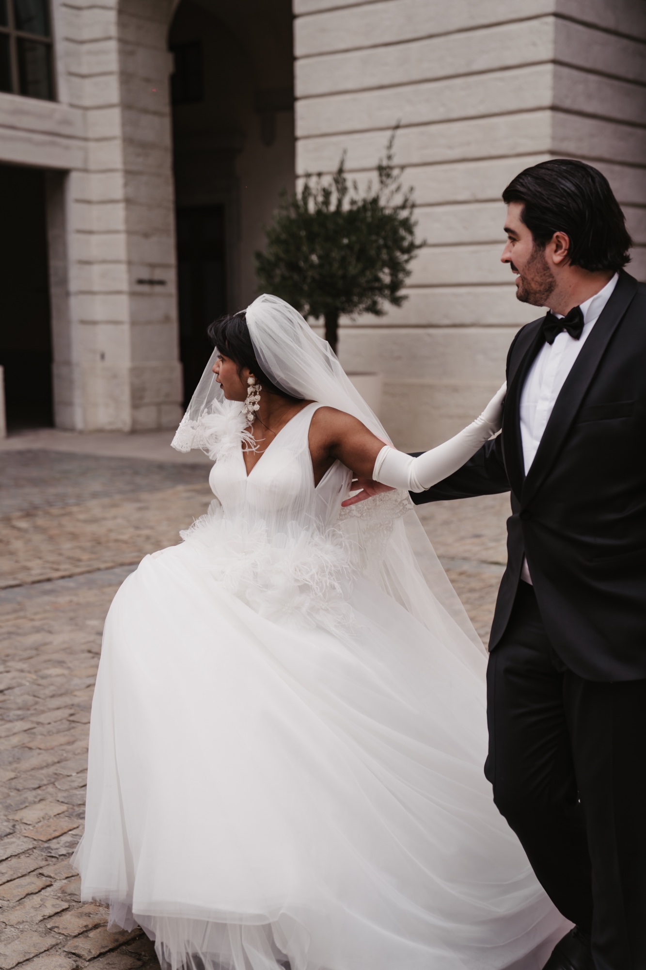Couple robe princesse
